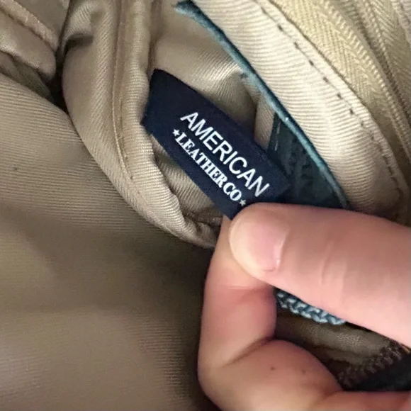 American Leather Co - Cleveland
North-South Crossbody Bag - Hunter Green - Picture 10 of 16